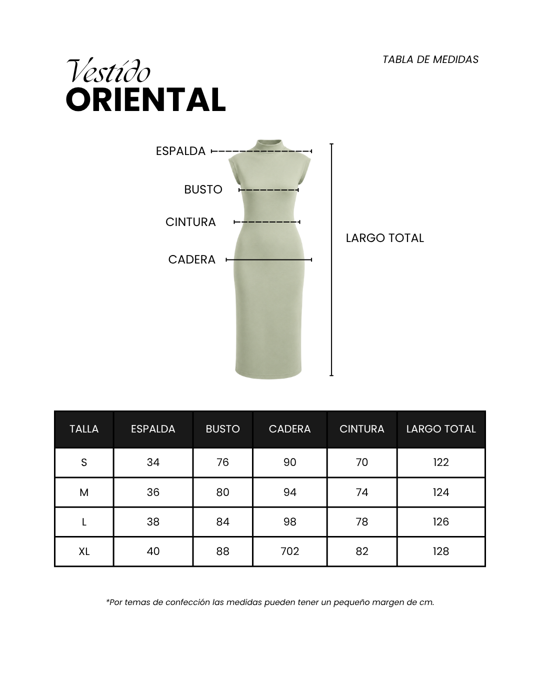 VESTIDO ORIENTAL