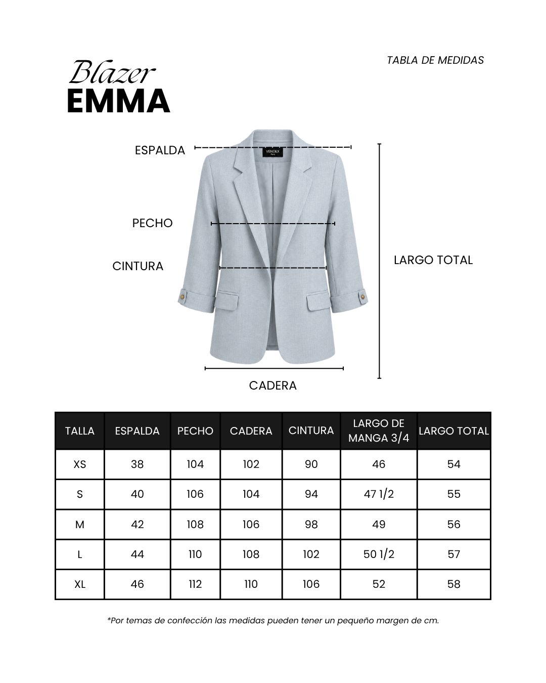 BLAZER EMMA
